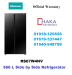 Hisense 566L RS67W4NV Glass Door Side by Side Refrigerator